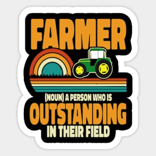 Farming Definition Sticker